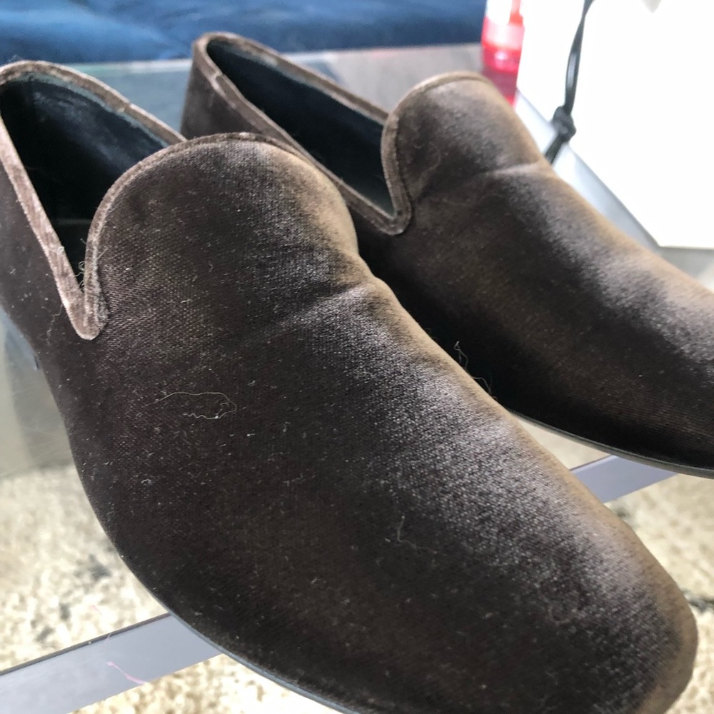 Vince Bray Velvet loafers NEW IN BOX